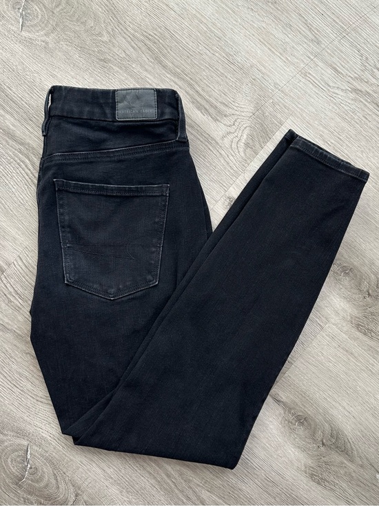 American Eagle Outfitters Denim - American Eagle Outfitters Dream Stretch Curvy Black Skinny Jeans size 4